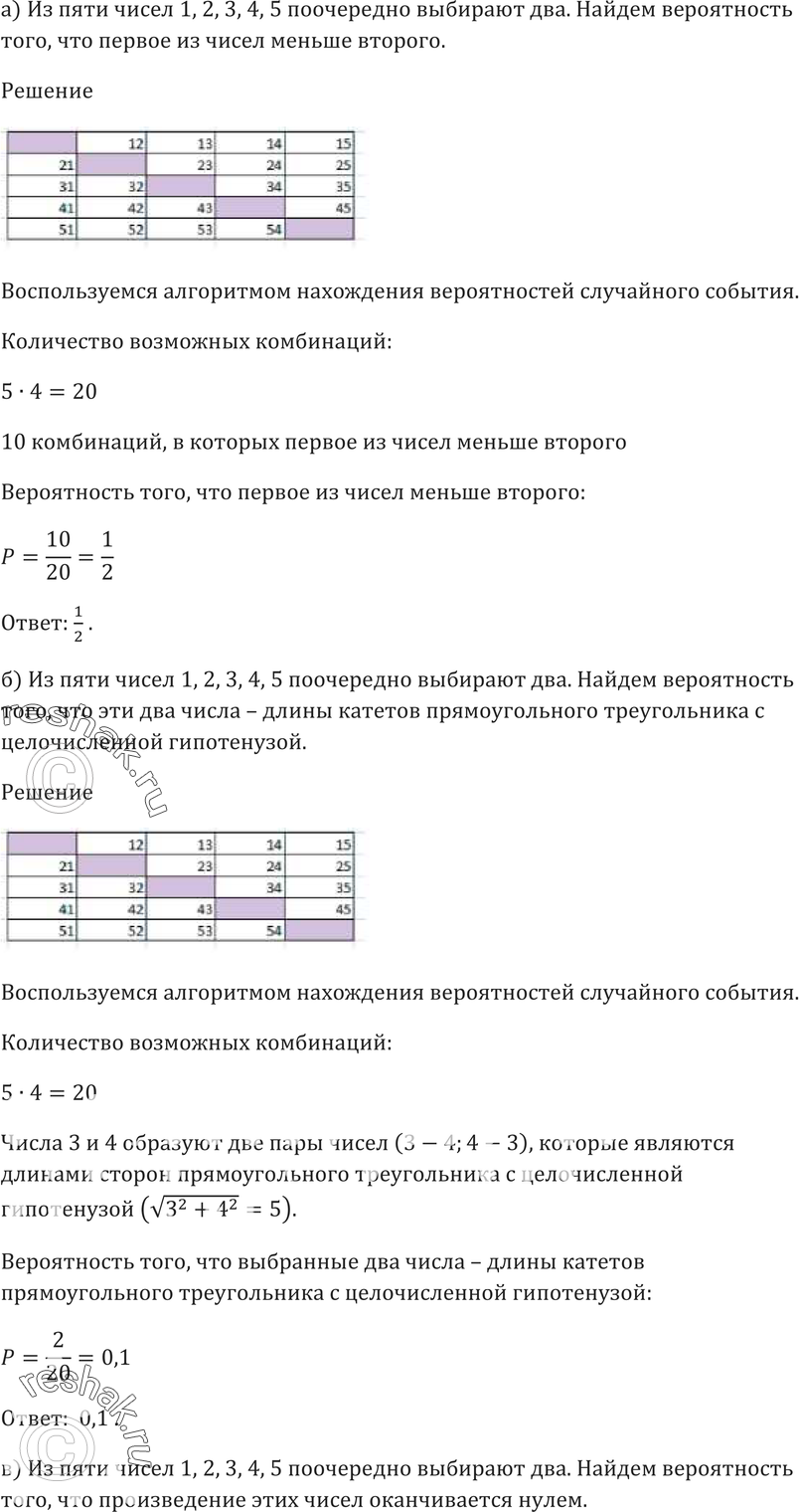 Картинка ГДЗ - Упражнение 51.11 ГДЗ Мордковича 10-11 класс Вариант 1