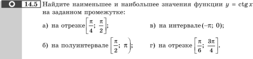 Картинка ГДЗ - задания Упражнение 14.5 ГДЗ Мордковича 10-11 класс