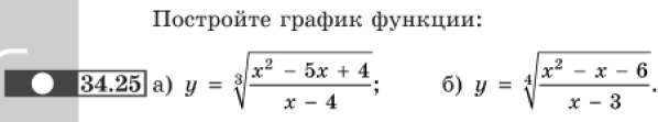 Картинка ГДЗ - задания Упражнение 34.25 ГДЗ Мордковича 10-11 класс
