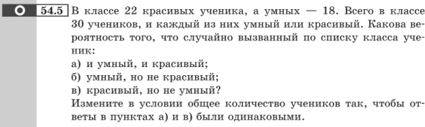 Картинка ГДЗ - задания Упражнение 54.5 ГДЗ Мордковича 10-11 класс