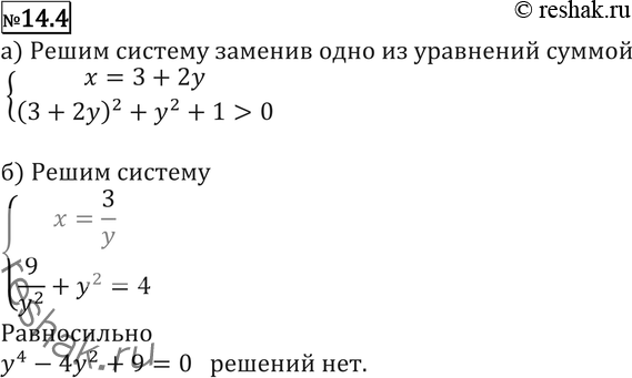 Картинка ГДЗ - Упражнение 14.4 по алгебре ГДЗ Никольский Потапов 11 класс Вариант 1