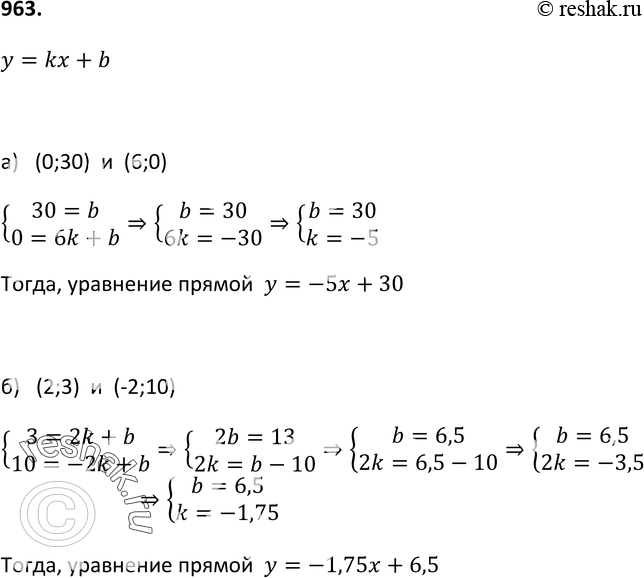 Картинка ГДЗ - Упражнение 963 ГДЗ Макарычев Миндюк 9 класс по алгебре Вариант 1