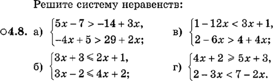 Картинка ГДЗ - задания Упражнение 4.8ГДЗ Мордкович 9 класс по алгебре