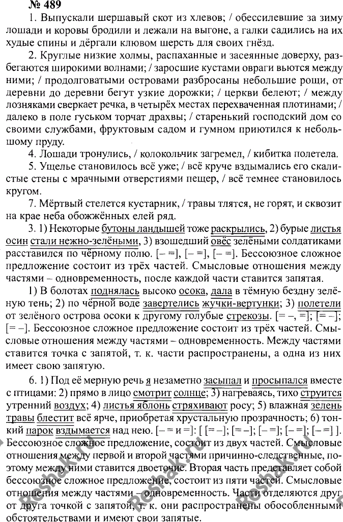 Картинка ГДЗ - Упражнение 458 ГДЗ Гольцова 10-11 класс по русскому языку Вариант 2