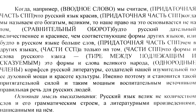 Картинка ГДЗ - Упражнение 2 ГДЗ Греков Крючков 10-11 класс по русскому языку Вариант 2