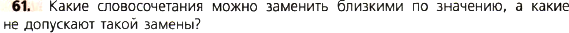 Картинка ГДЗ - задания Упражнение 61 по русскому языку ГДЗ Ладыженская 8 класс